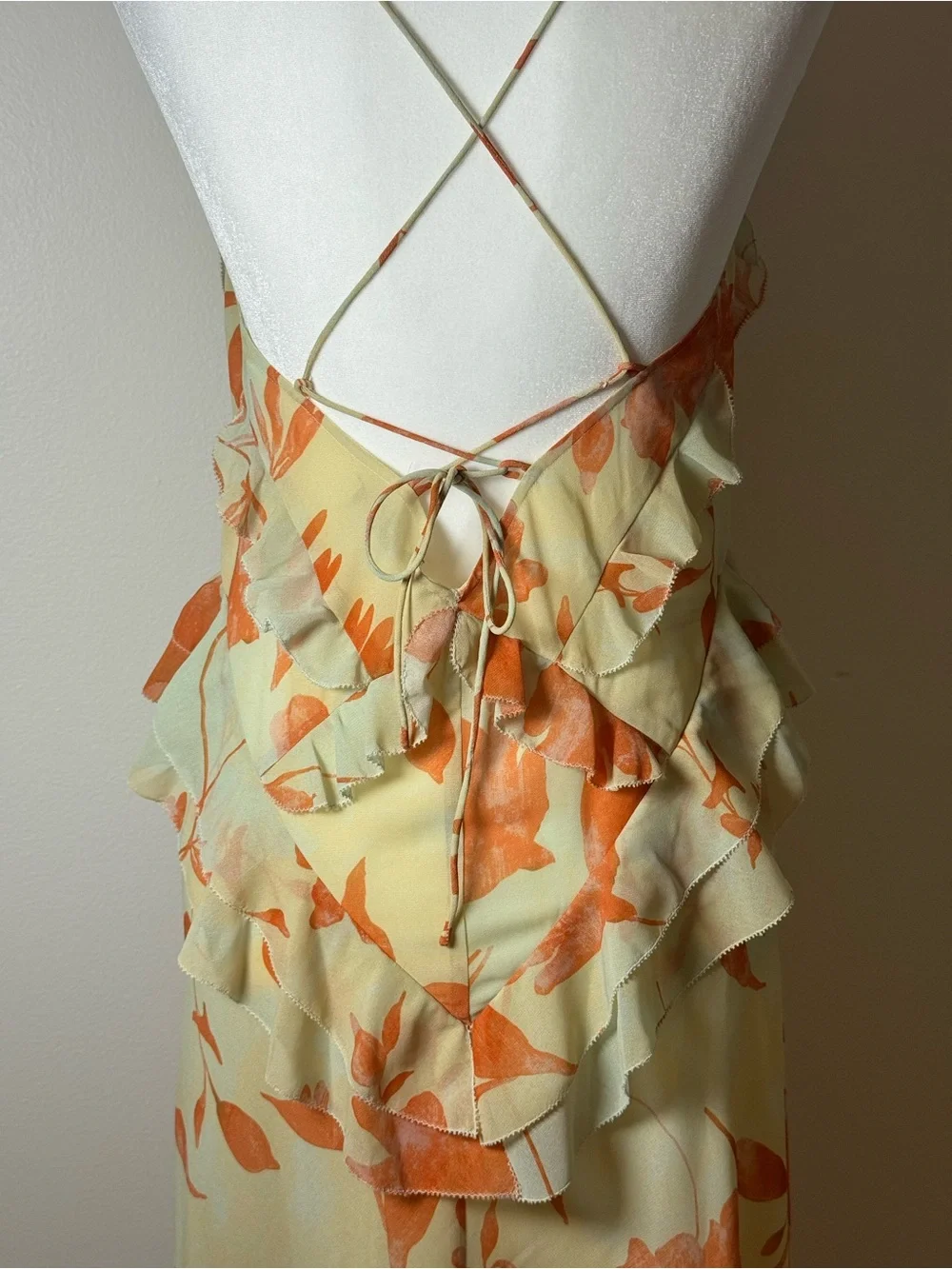 NEW FAVORITE DAUGHTER who me dress in beige Size S - Picture 10 of 15